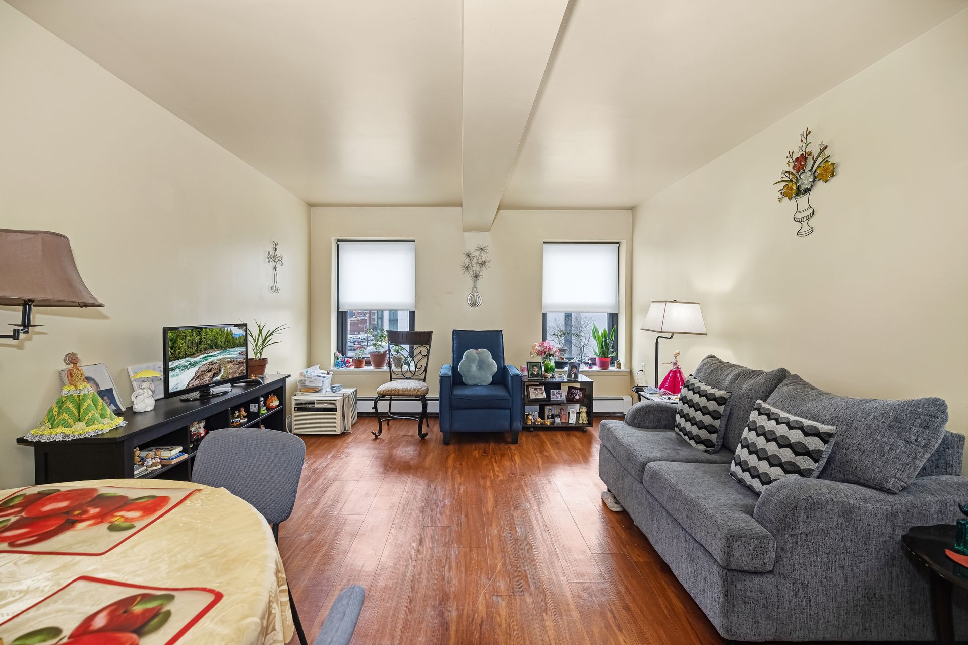 staged living room