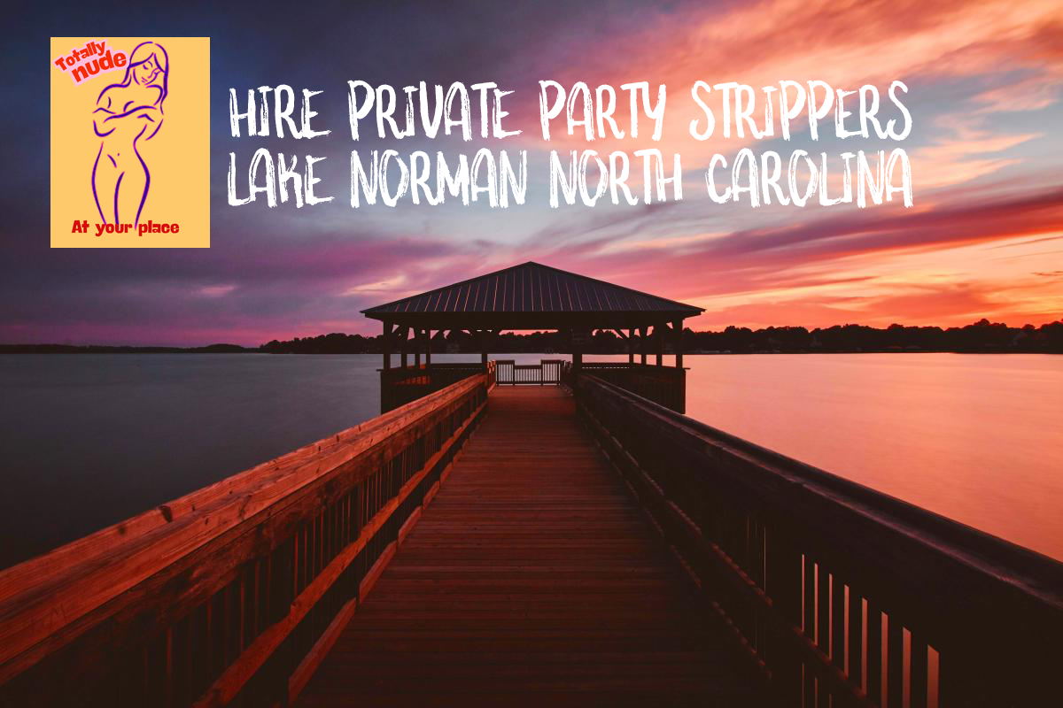 A picture of a pier in lake norman north carolina