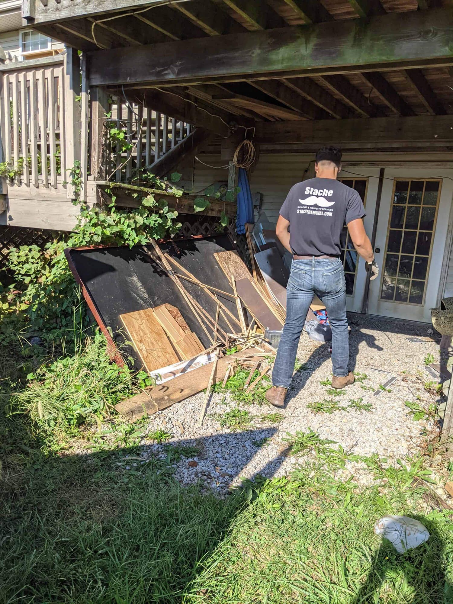 construction debris removal