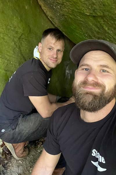 Stache Junk Removal team