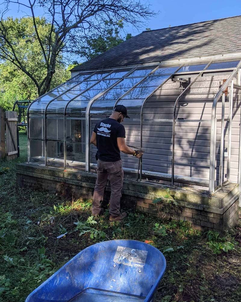 Shed removal