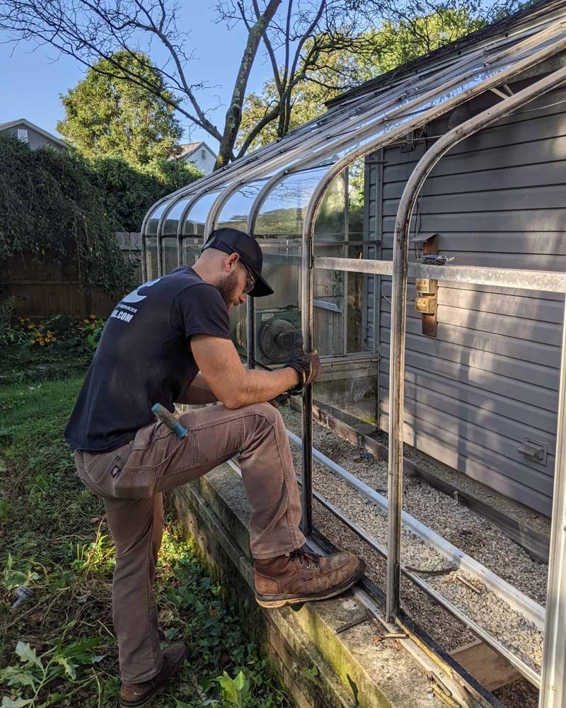 Shed removal