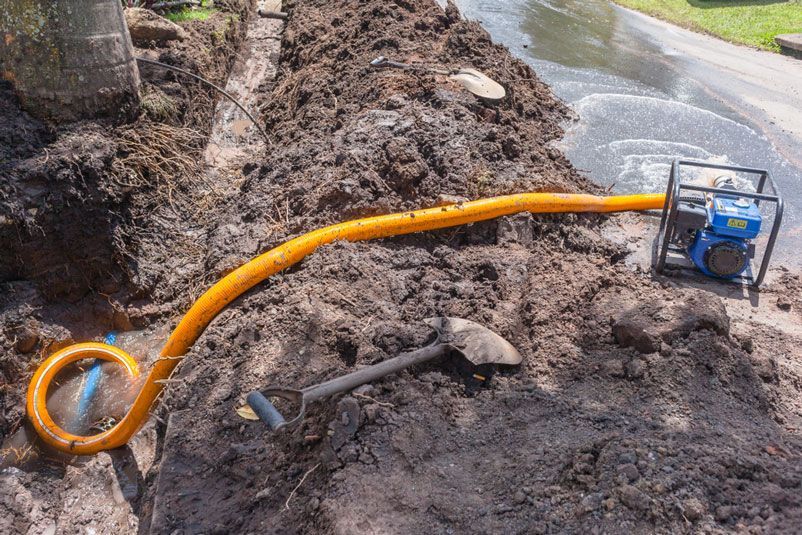 Plumbing Maintenance in Progress — Water Jetting in Wollongong