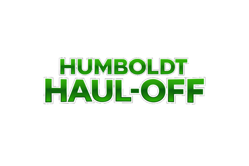 Humboldt Haul-Off logo in green and white, with the text "HUMBOLDT" above "HAUL-OFF."