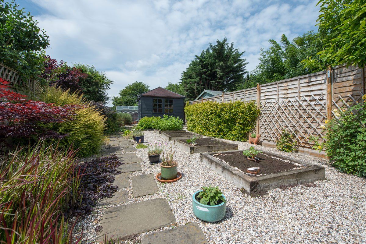 Back garden exterior views — North Kingsville, OH — Simak Trucking & Excavating, Inc.