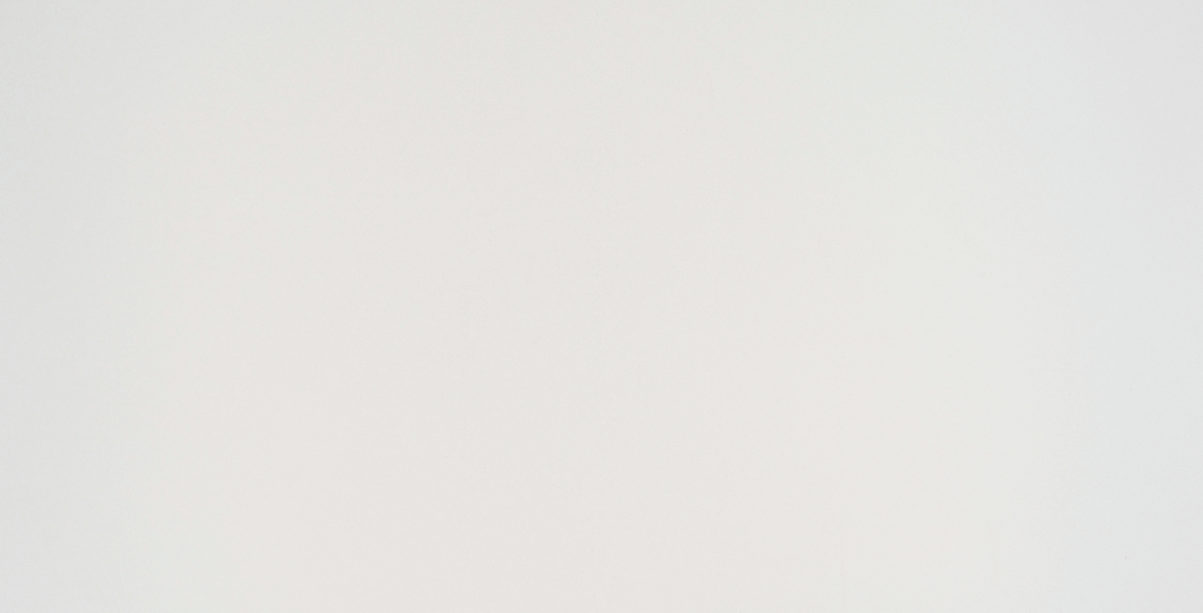 Blank white screen with a thin light blue line near the top and a red rectangle in the bottom-right corner