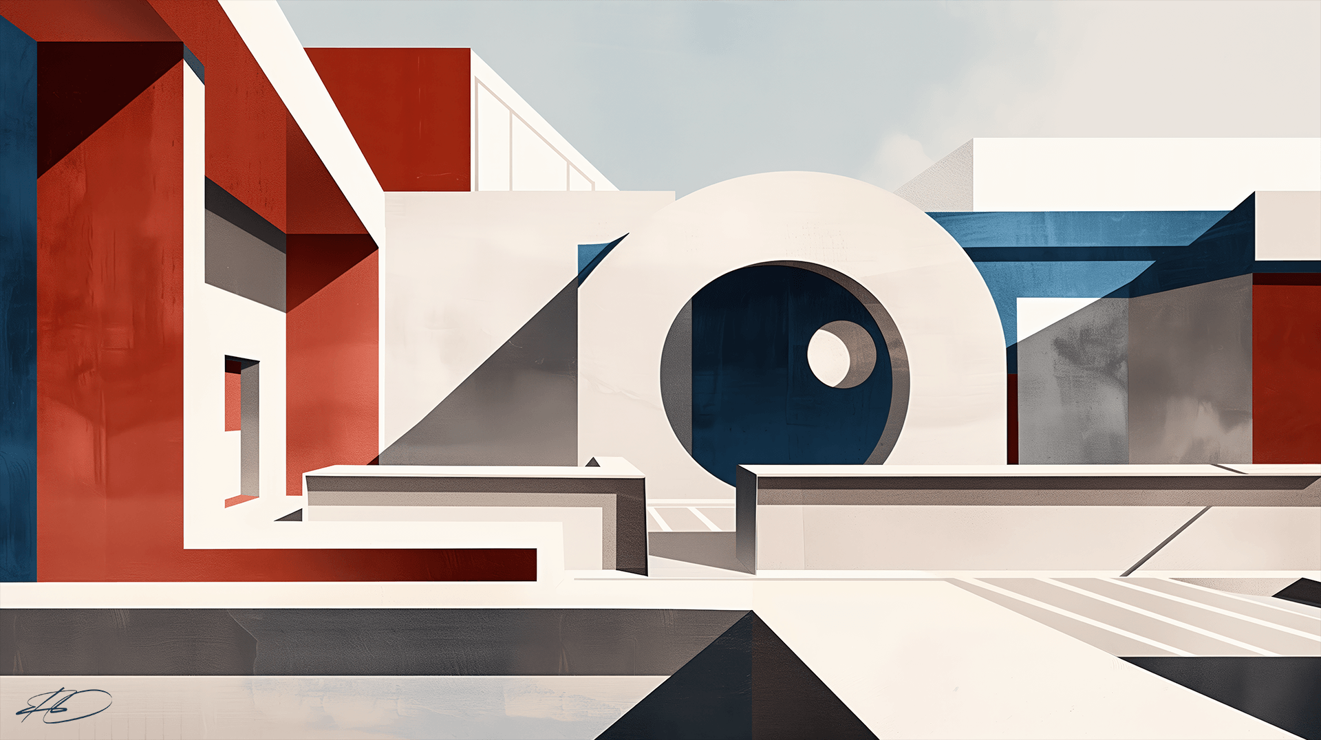 Einsteinturm, Haus Bauhaus by Erik Dahn