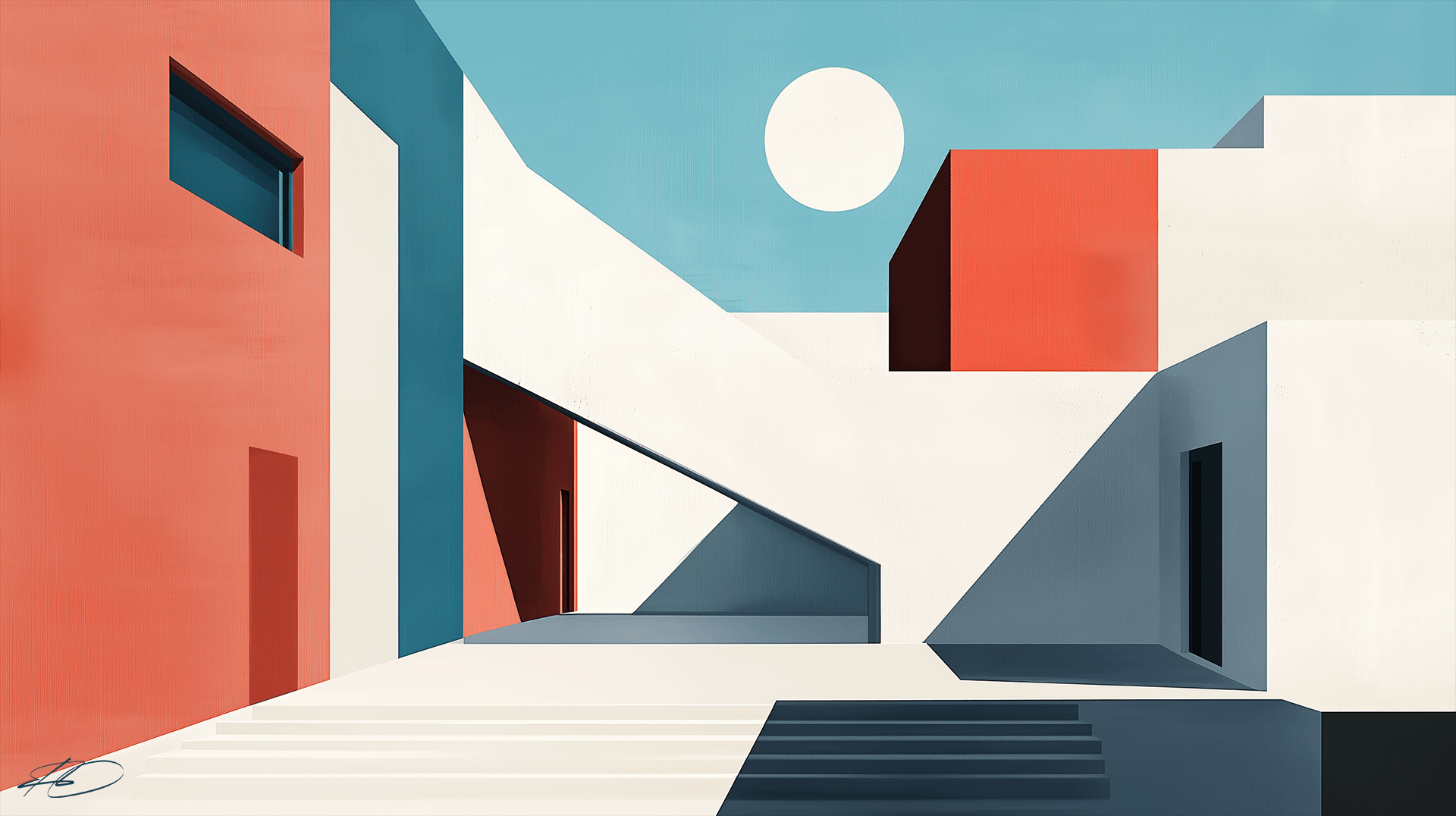 Gropius House, Haus Bauhaus by Erik Dahn
