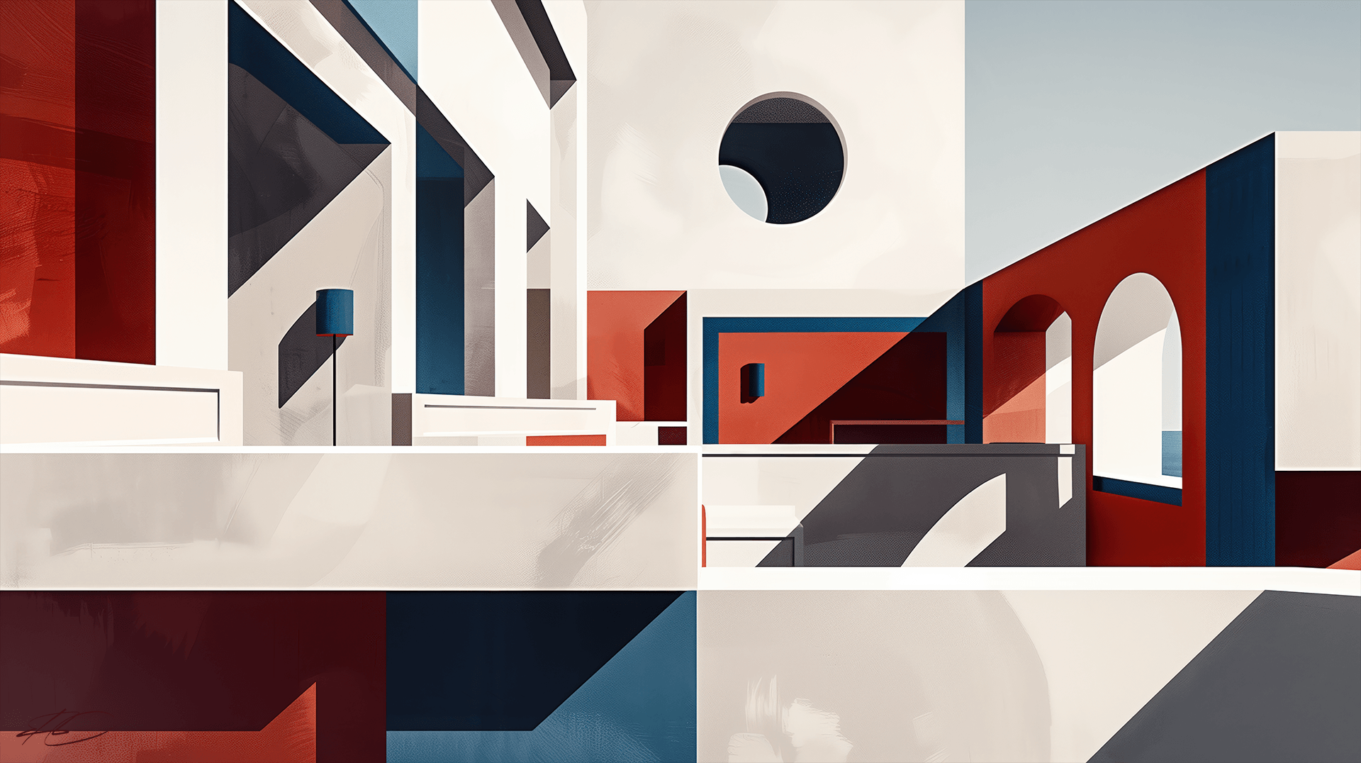 Villa Savoye, Haus Bauhaus by Erik Dahn