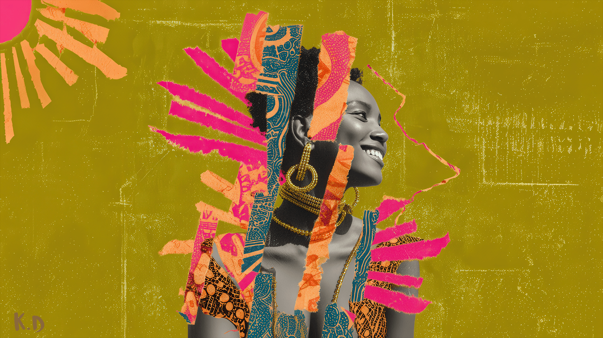 Chaka's Threads, Négritude by Khadija Diop