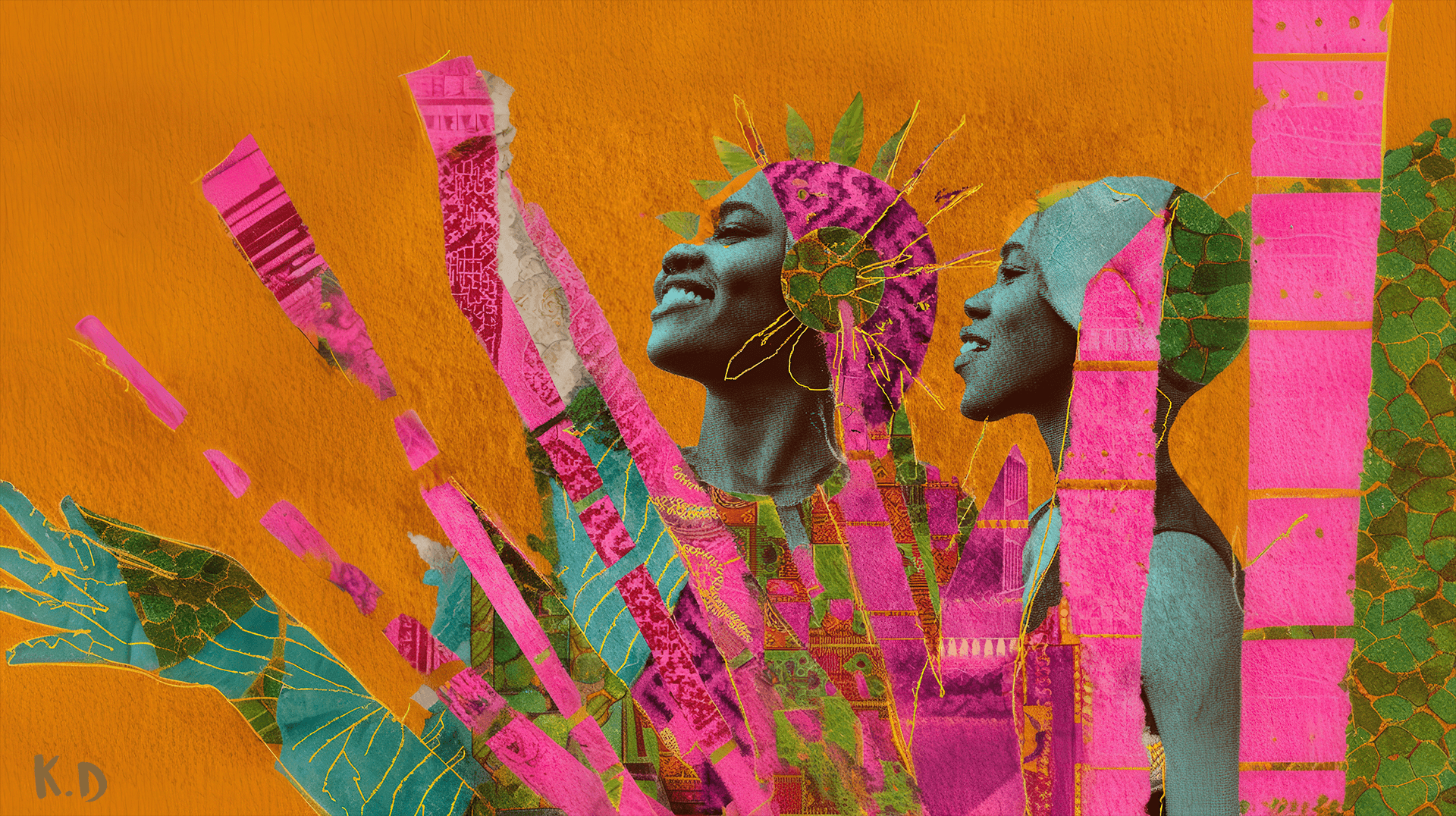 Solar Sistas, Négritude by Khadija Diop