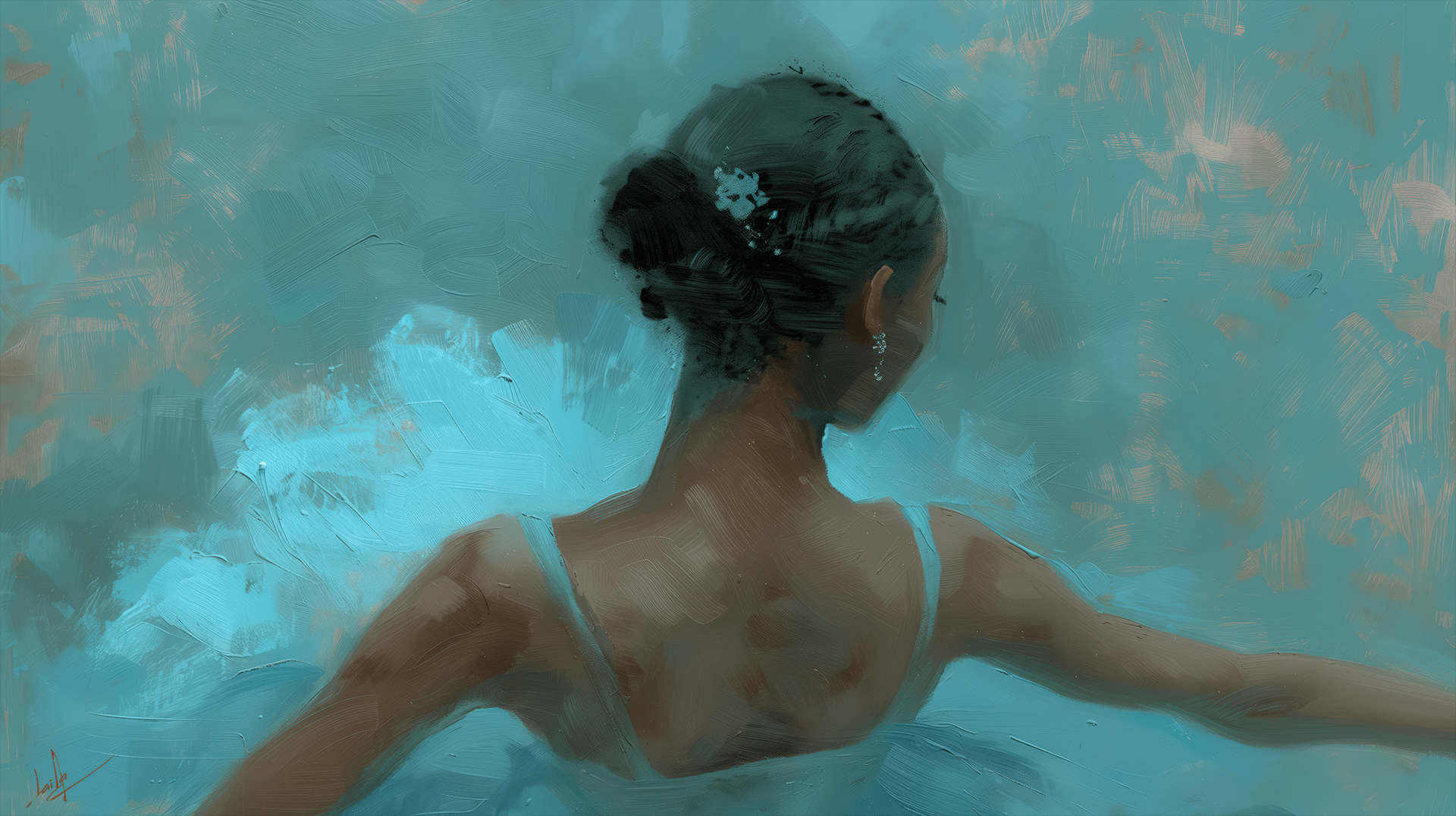 La Bayadère, The Blue Danube, by Laila Prince