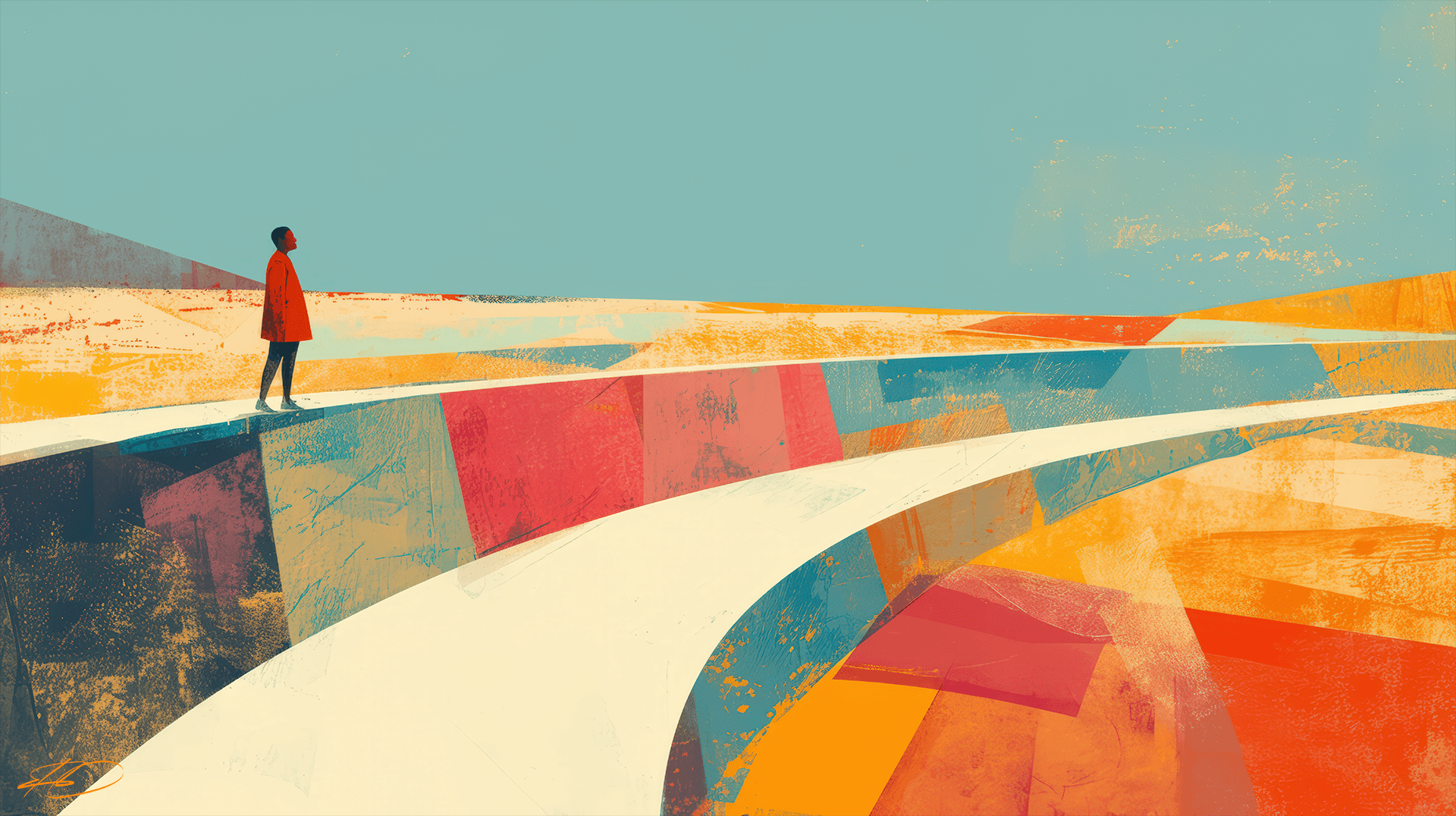 Beyond Steps, Awhile by Erik Dahn
