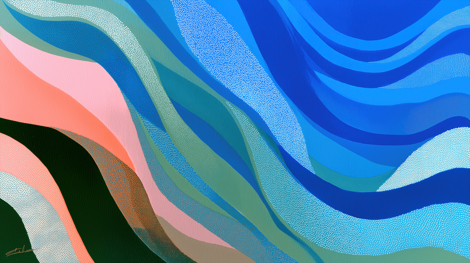 Verdant Drift, Currents of Being by Selene Kontos