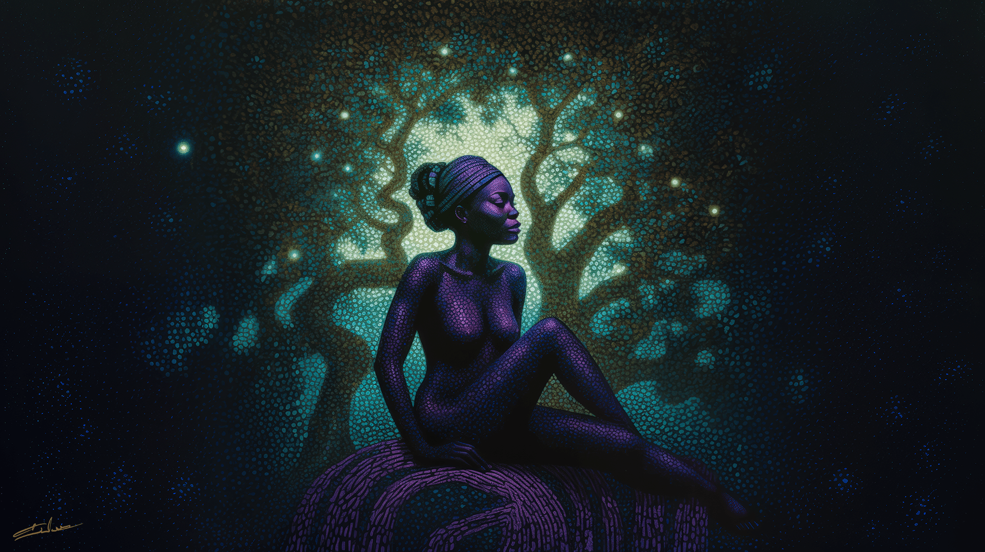 Gravity Dream, Seeding Stars by Selene Kontos