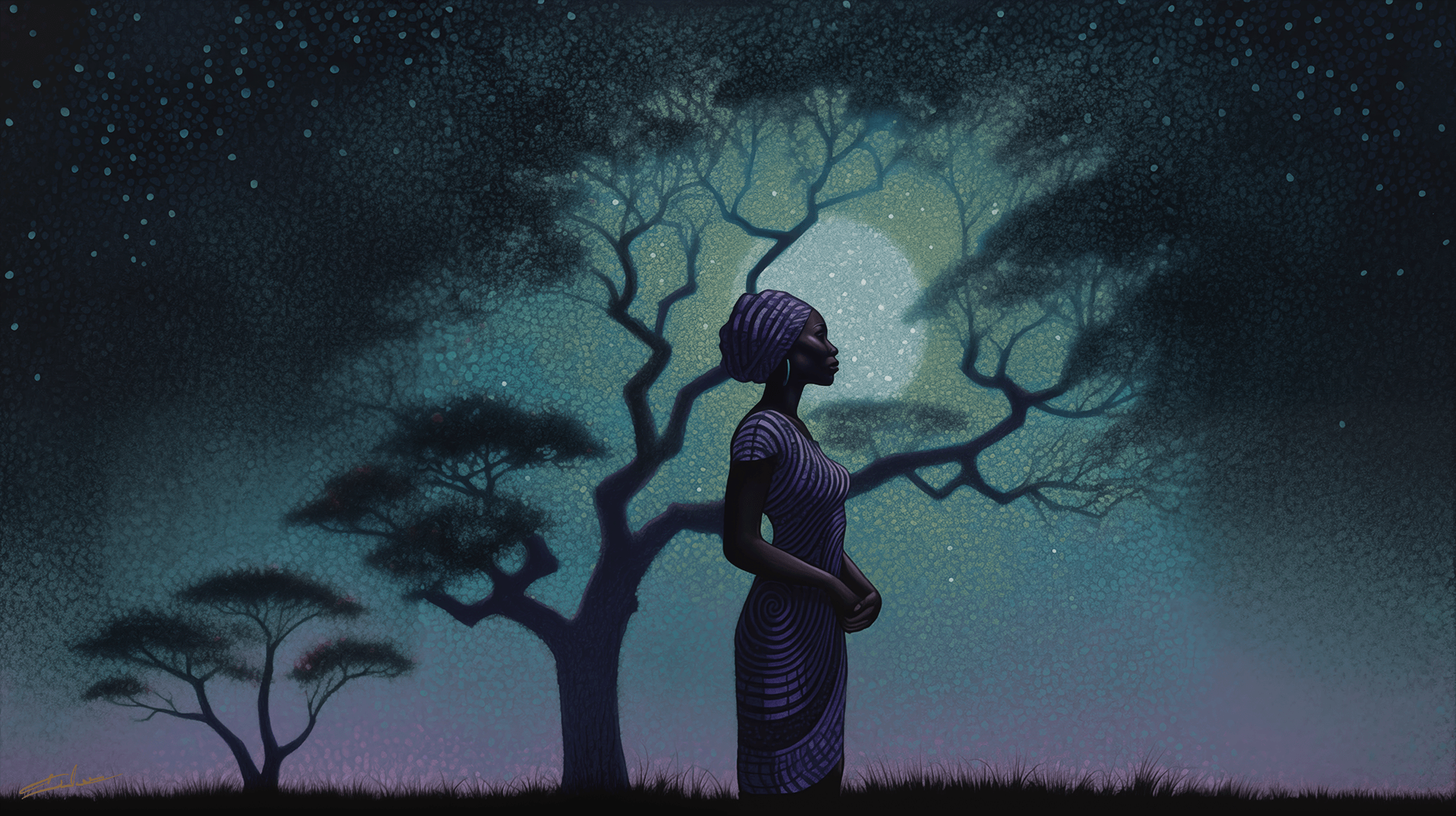 Moon Lineage, Seeding Stars by Selene Kontos