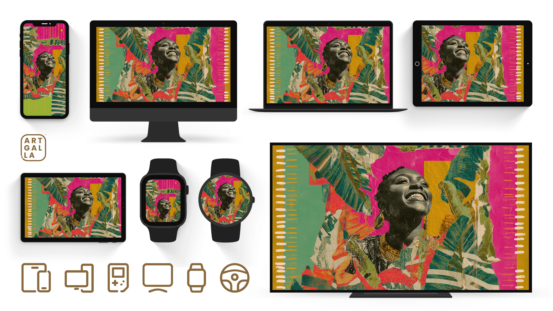 Golden Roots, Négritude by Khadija Diop