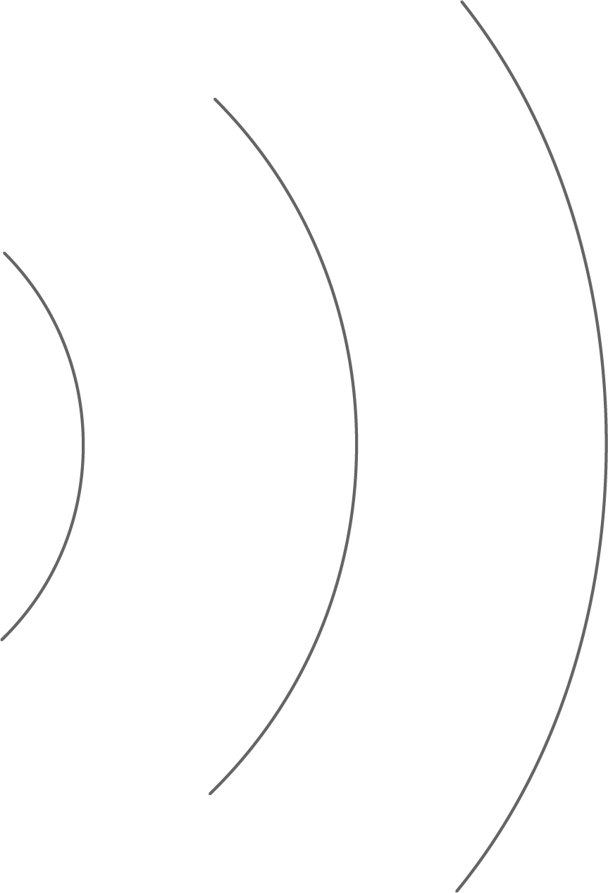 Un dibujo en blanco y negro de dos círculos sobre un fondo blanco.