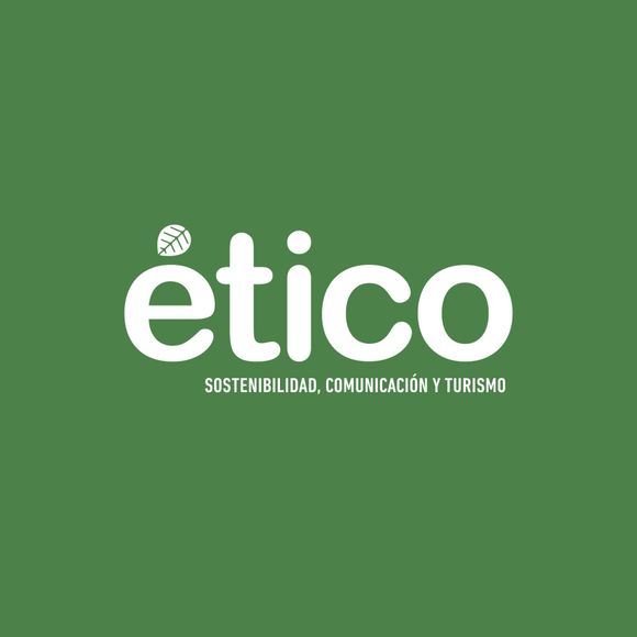 Un fondo verde con la palabra ético