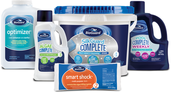 Bioguard pool chemical products