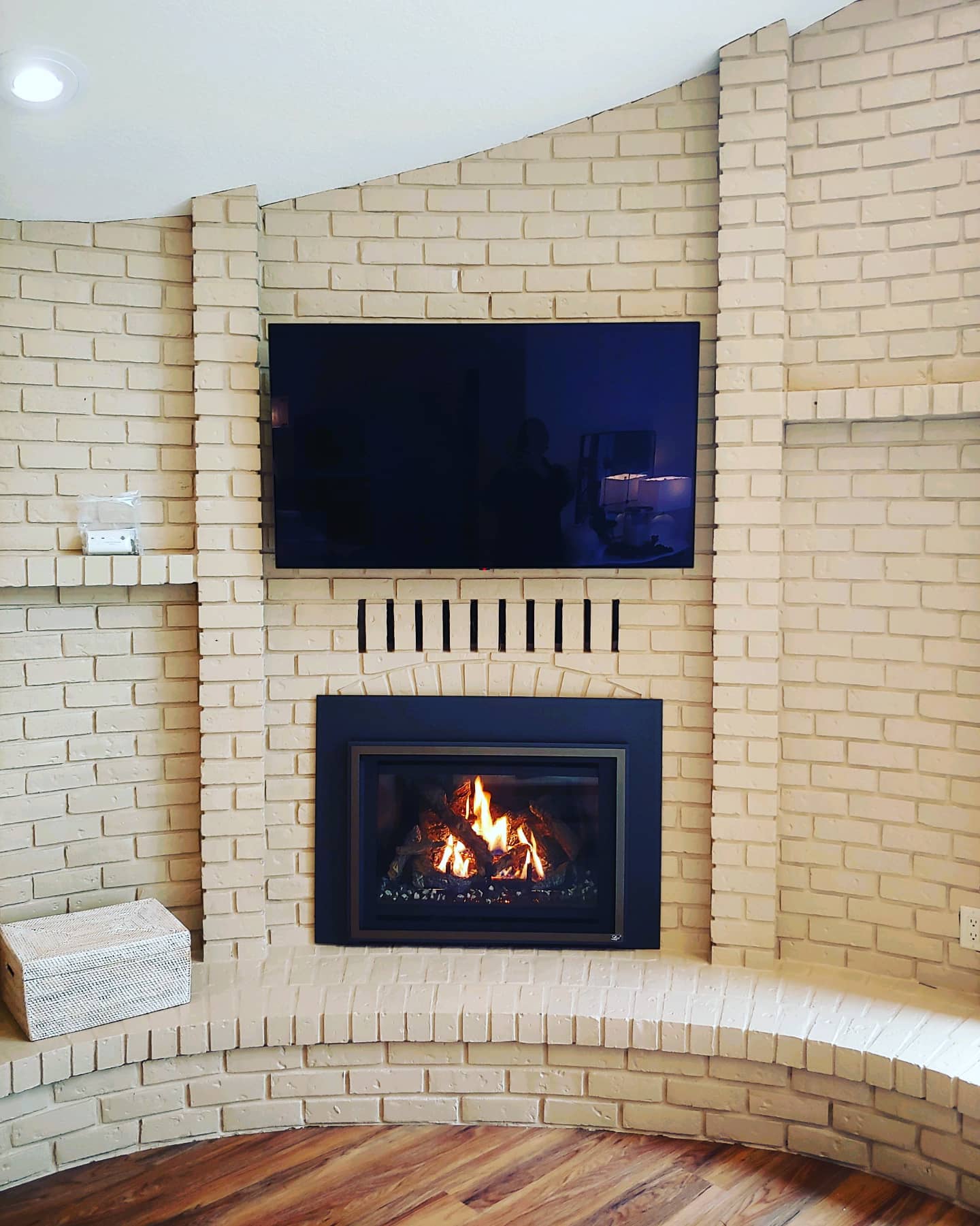 Custom Gas Insert Installed