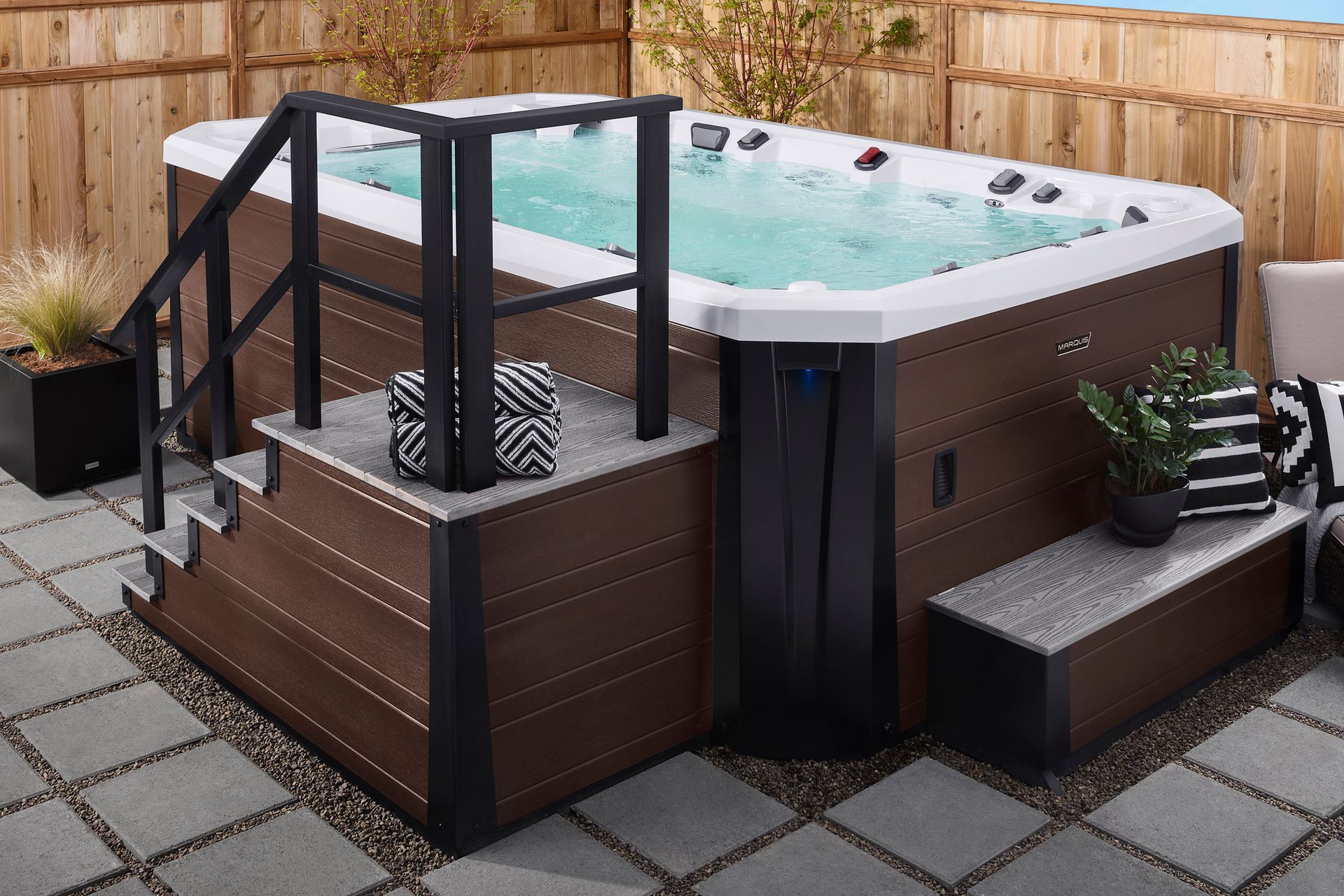Exterior of ATV Swim Spa