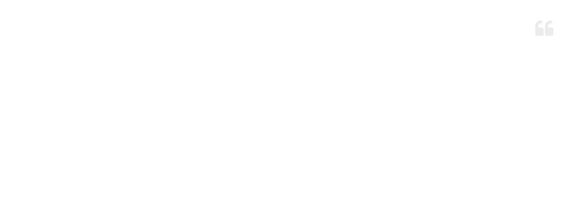 Minimal white interface with faint small quotation marks near the upper right and a black strip along the bottom.