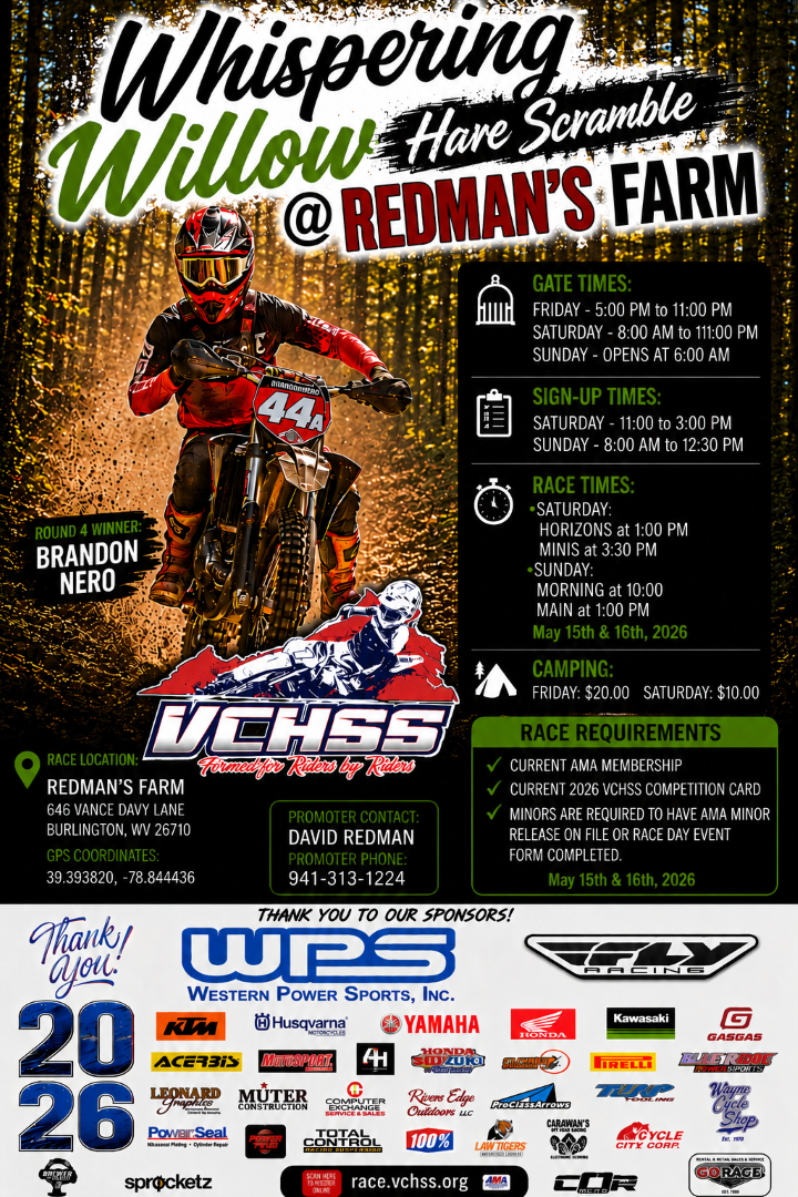 VCHSS Racing - Virginia Championship Hare Scramble Series