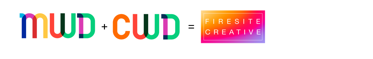 Colorful logo: 