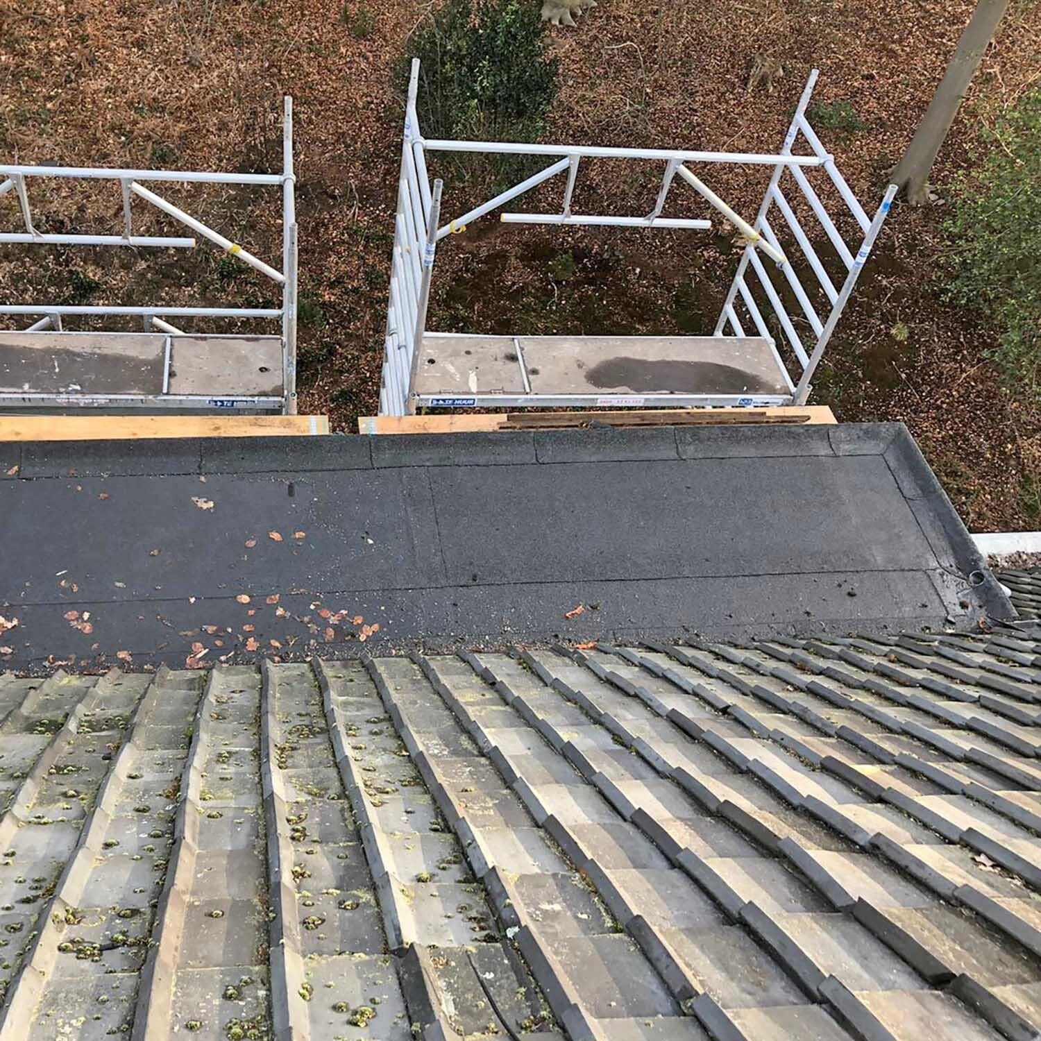 Dakonderhoud bij MDW-dakbedekking voorbeeld 5