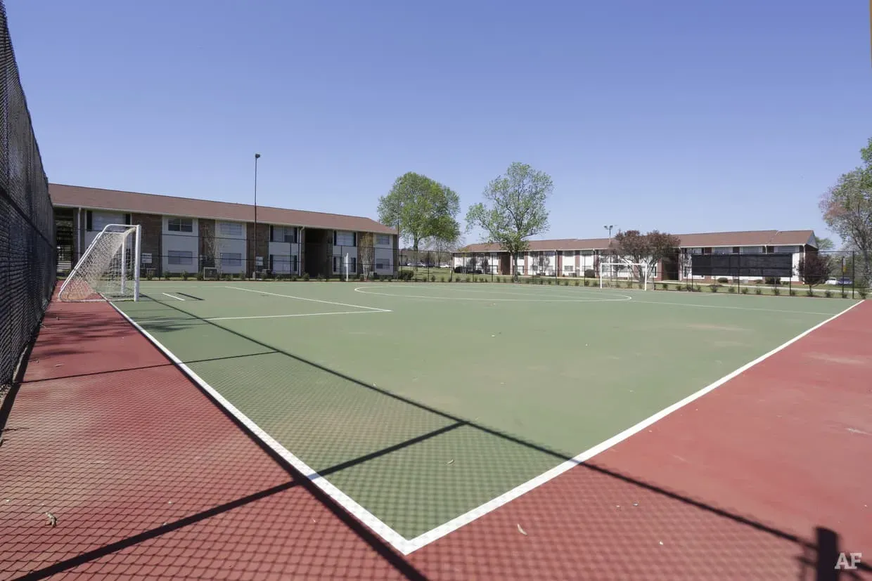 Paved Soccer Field