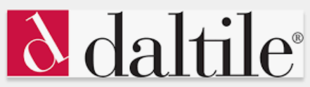 Daltile logo with a red square containing a white letter 