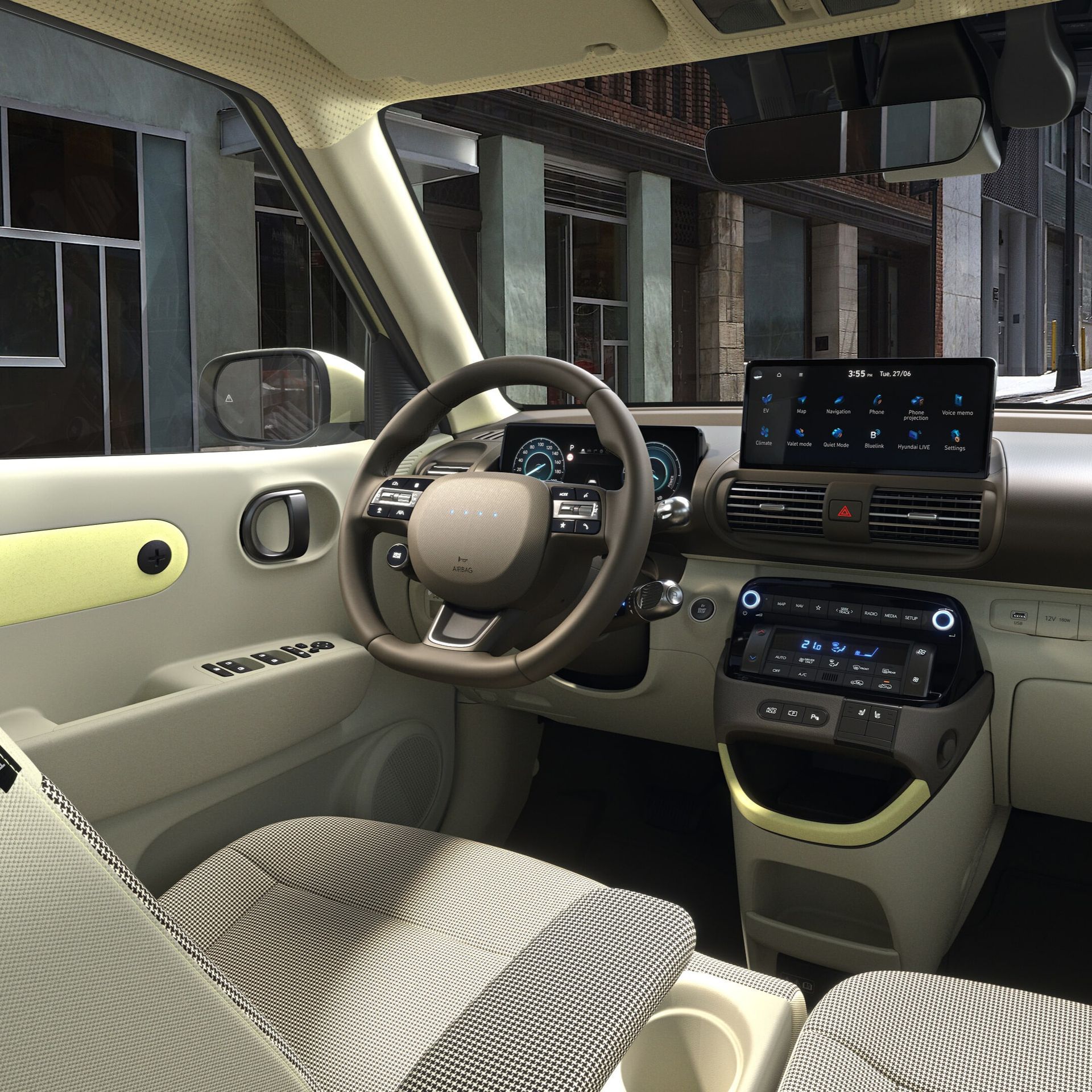 Hyundai Inster Showroom Innenraum