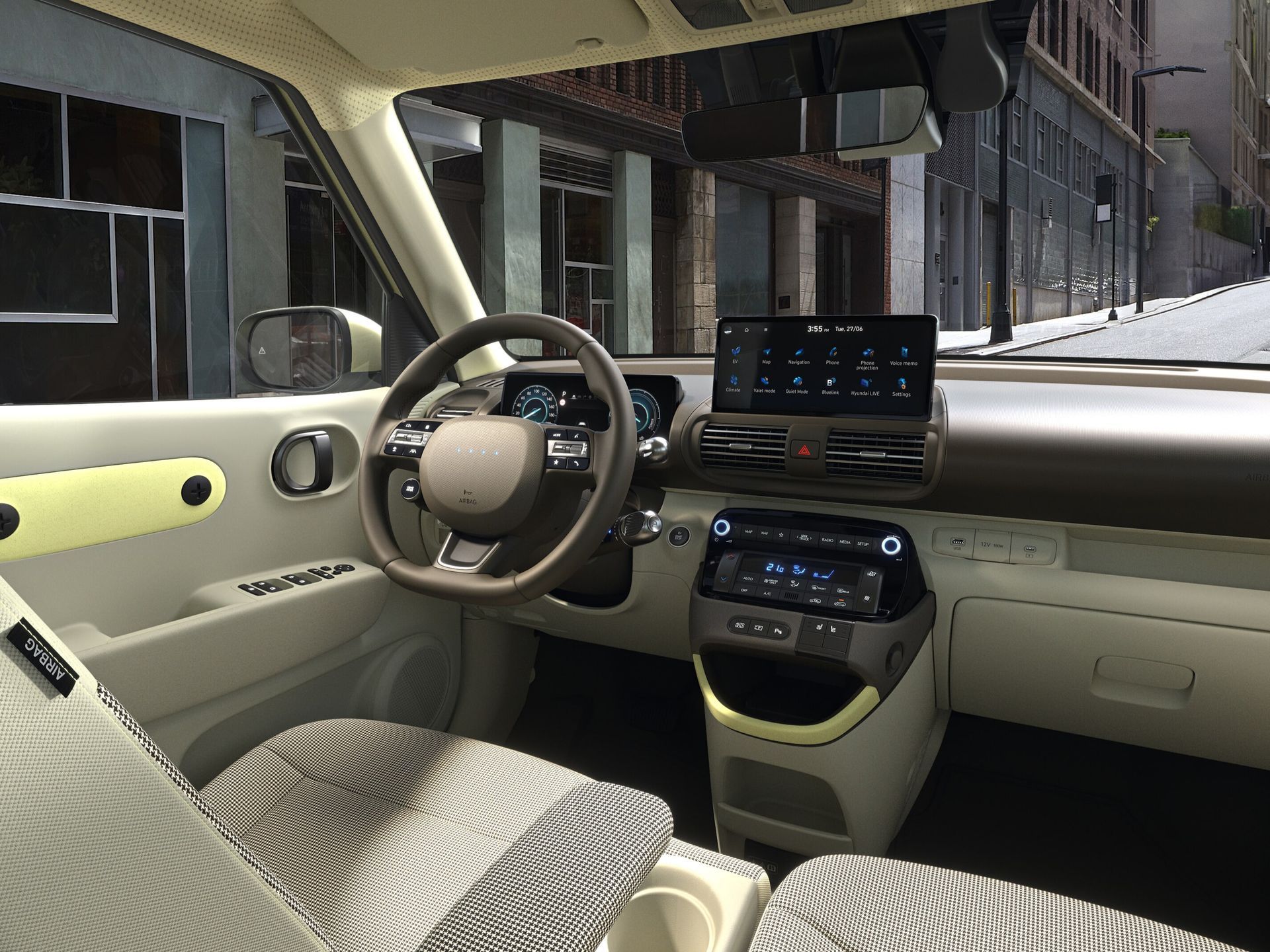 Hyundai Inster Showroom Innenraum