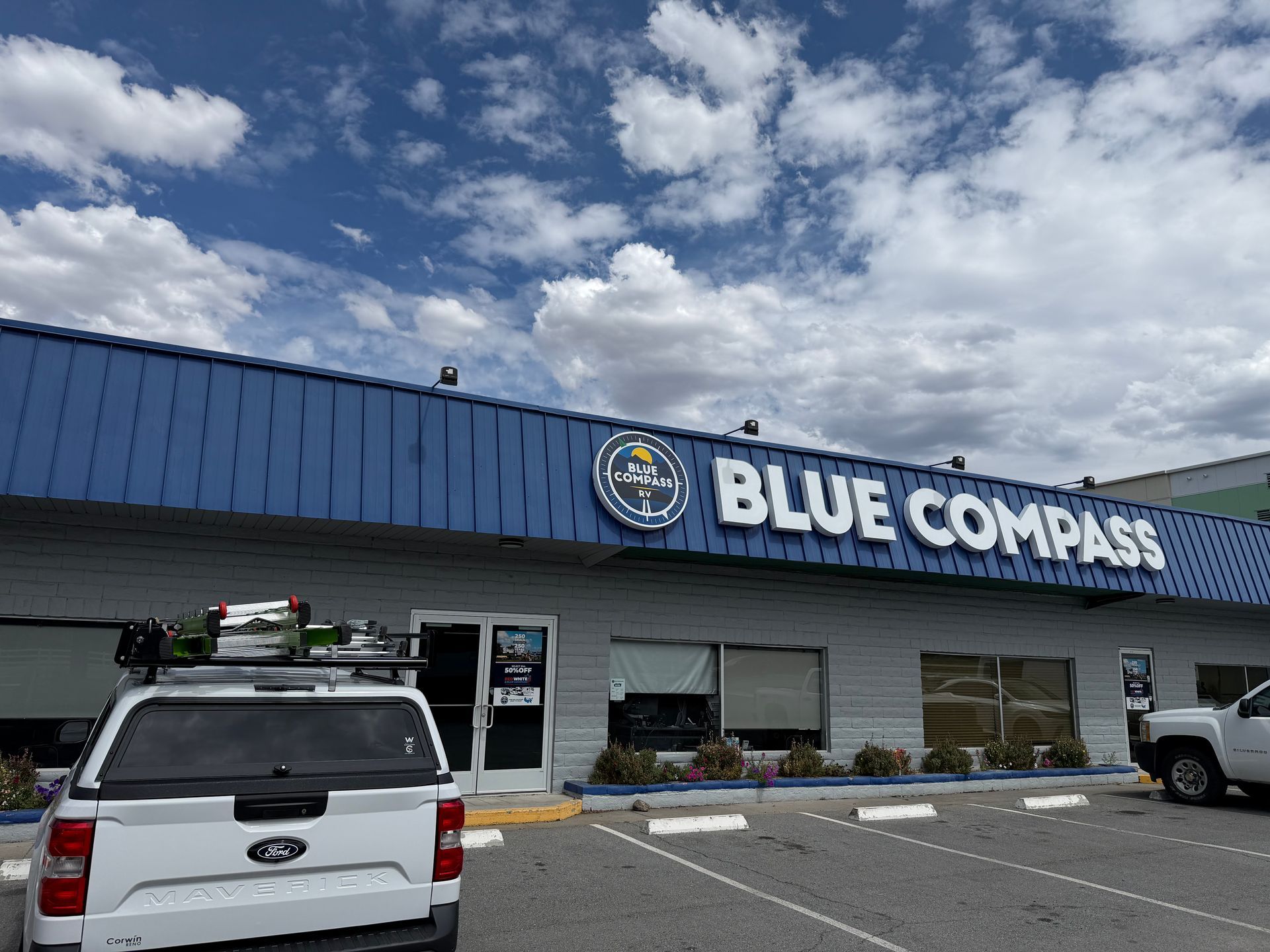 Blue Compass RV commercial Window Cleaning