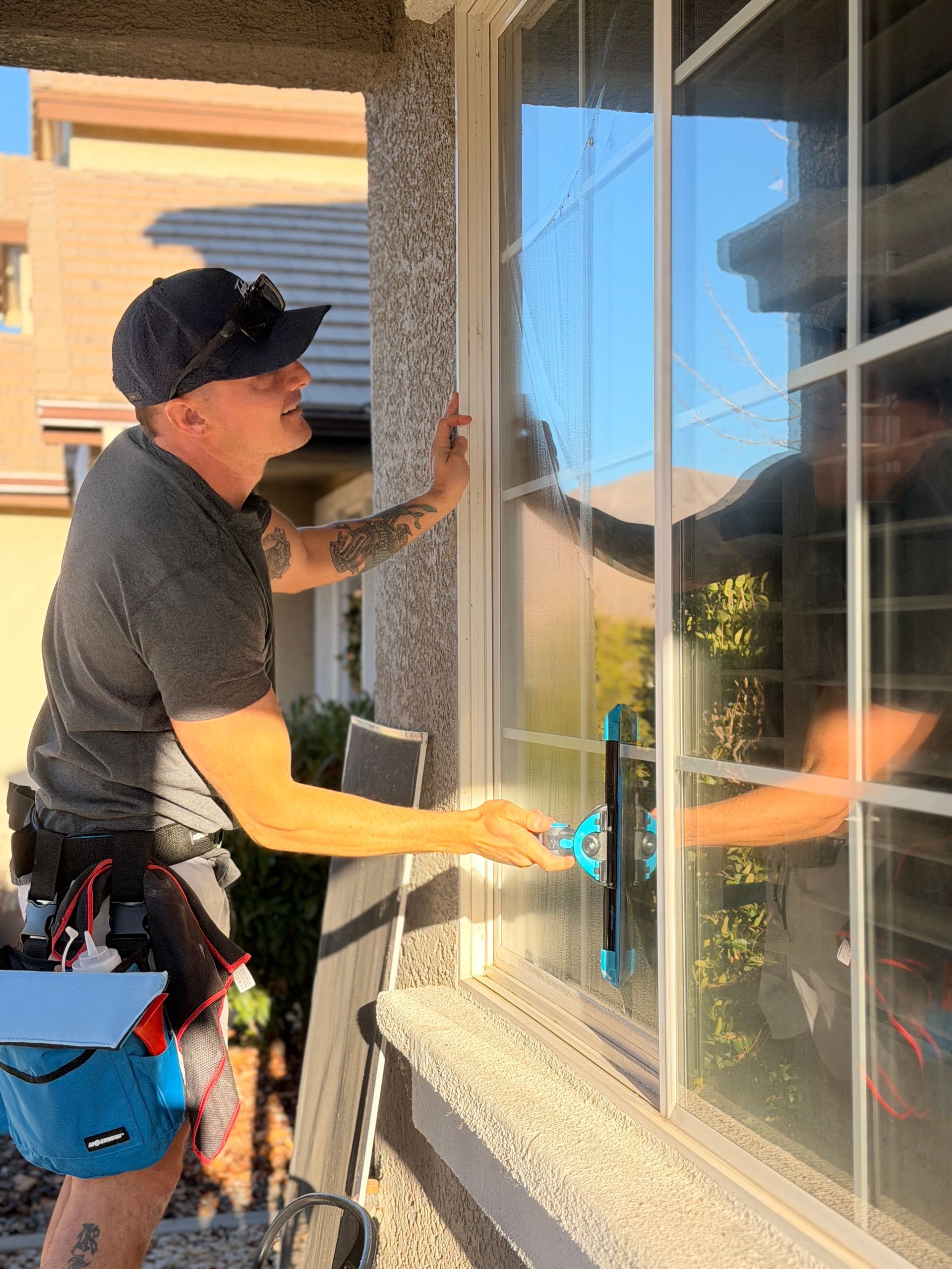 Professional window cleaning service by Wolf City Window Cleaning in Reno Nevada