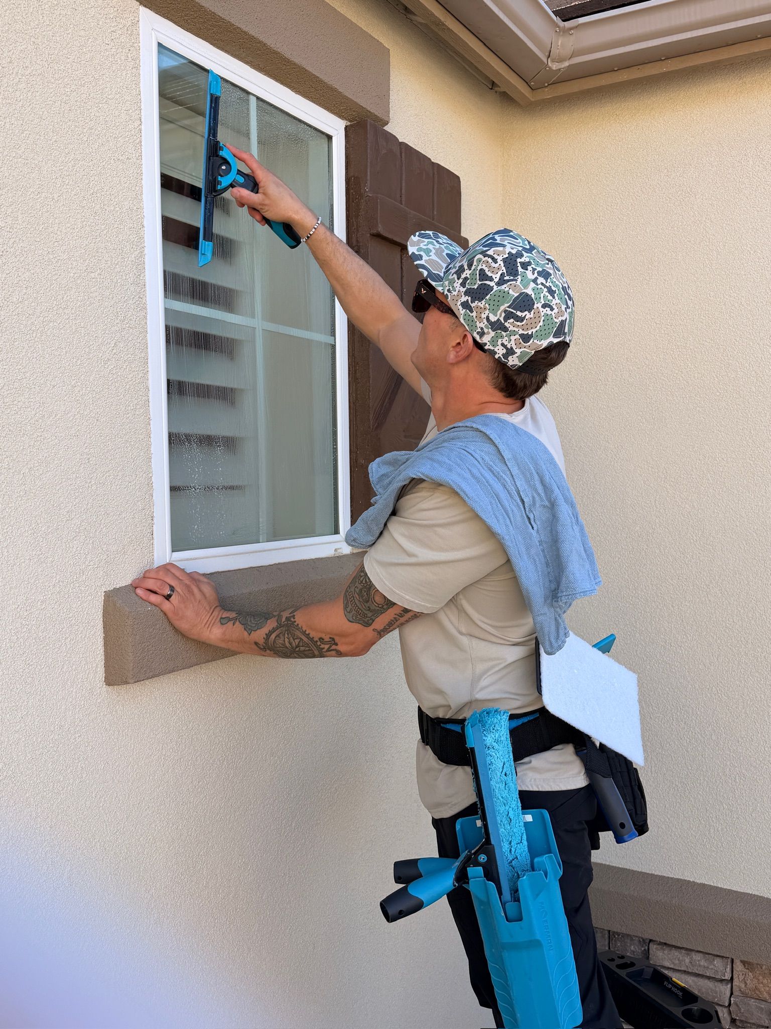 Professional window cleaning service by Wolf City Window Cleaning in Reno Nevada