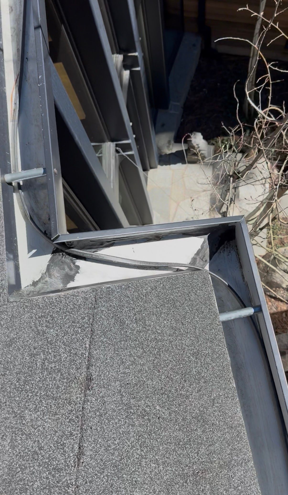 Roof and gutter debris removal by Wolf City Window Cleaning in Incline VIllage