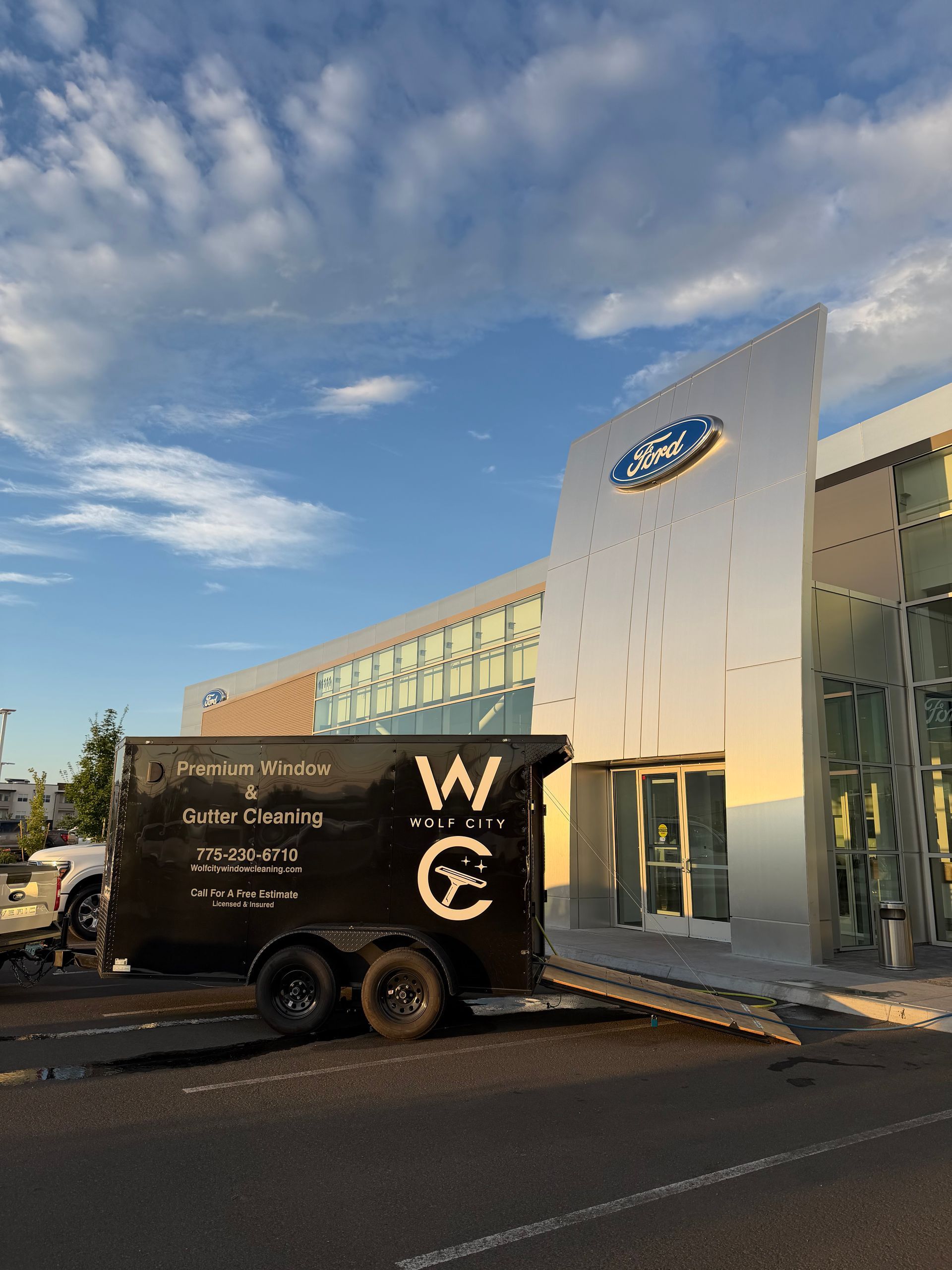 Commercial Dealership Window Cleaning Reno NV