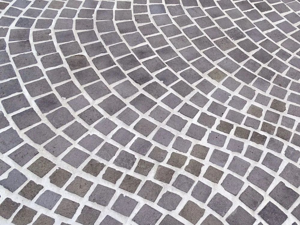Newly Installed Stone Paving