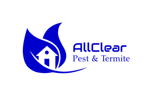 Blue logo with a leaf and a house, 