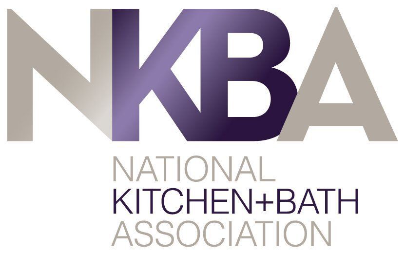 National Kitchen+Bath Association logo in gray and purple letters