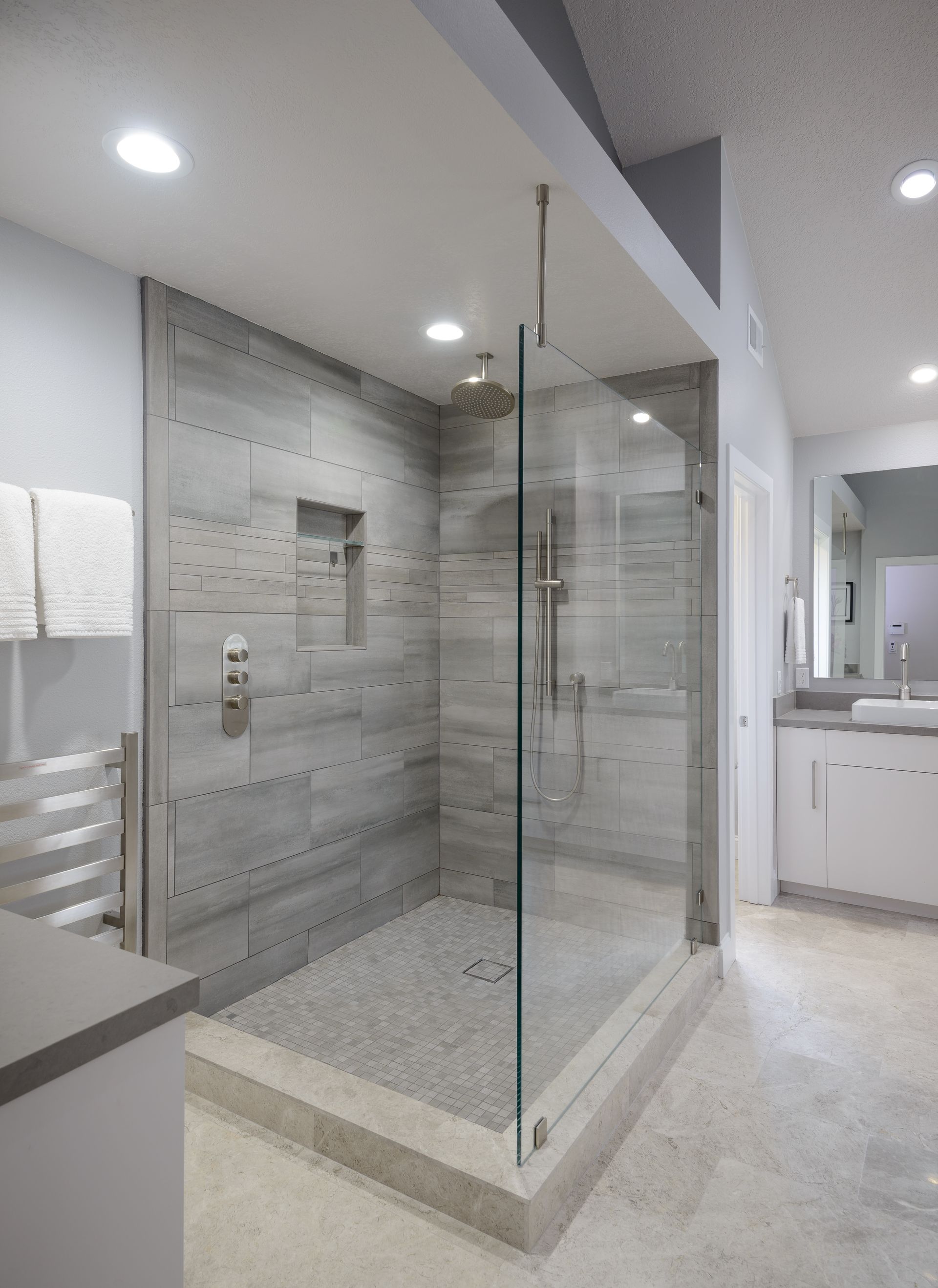 Master Bathroom Remodel W Extra-Large Shower , Newbury Park