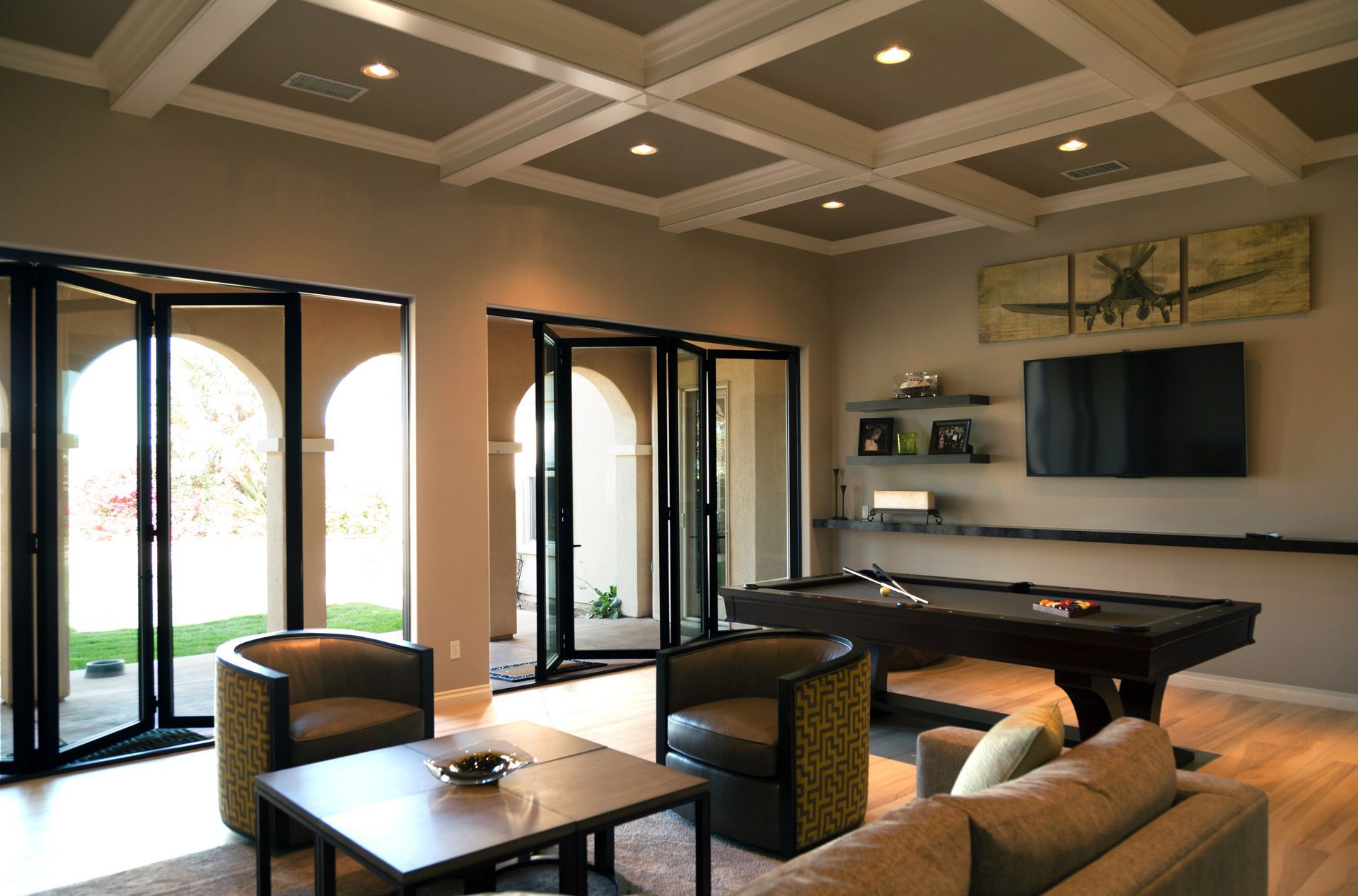 Game Room Remodel with Bi-Fold Doors, Westlake Village