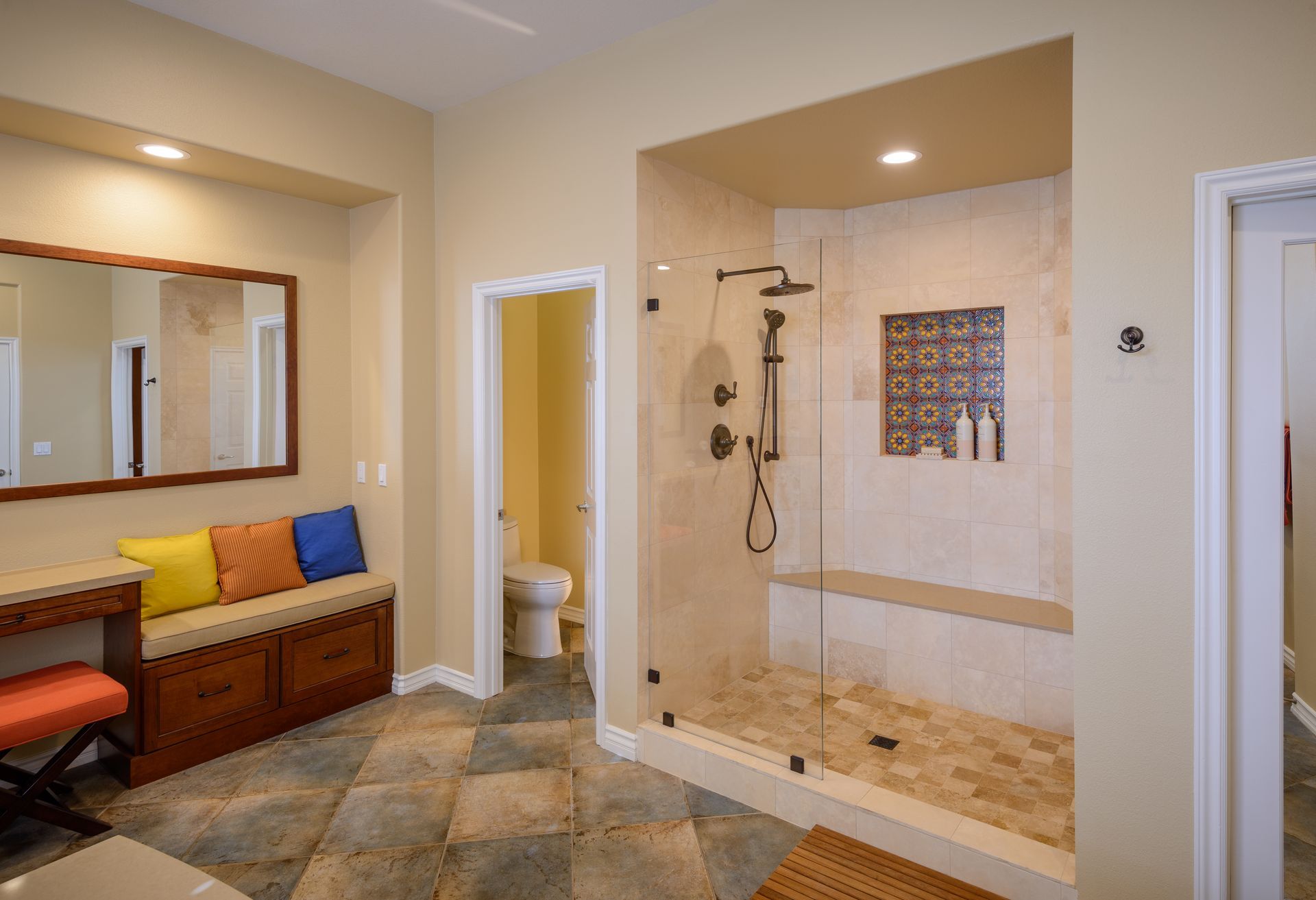 Spanish Style Master w Colorful Tile Dos Vientos