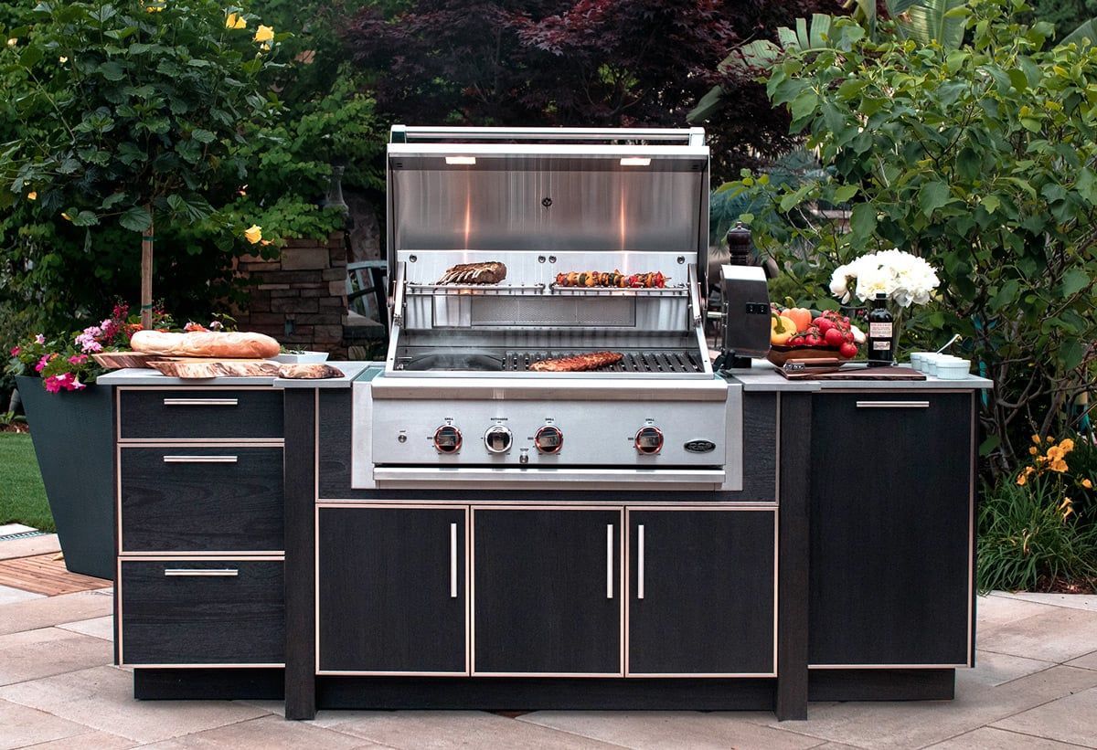 NatureKast Outdoor Grilling Station, Completed Project, Newbury Park