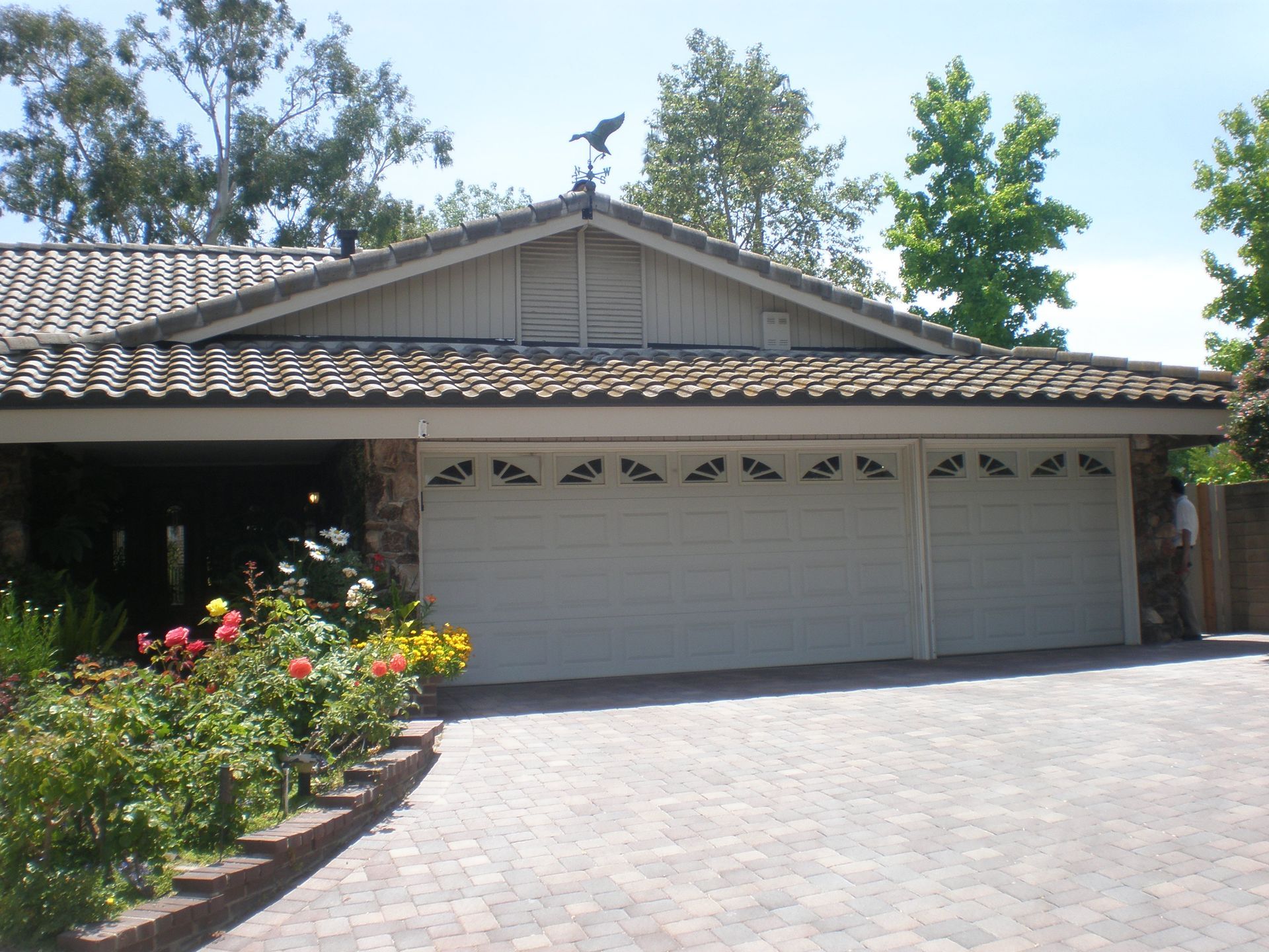 Single-story ranch home before second-story addition, Wood Ranch Simi Valley