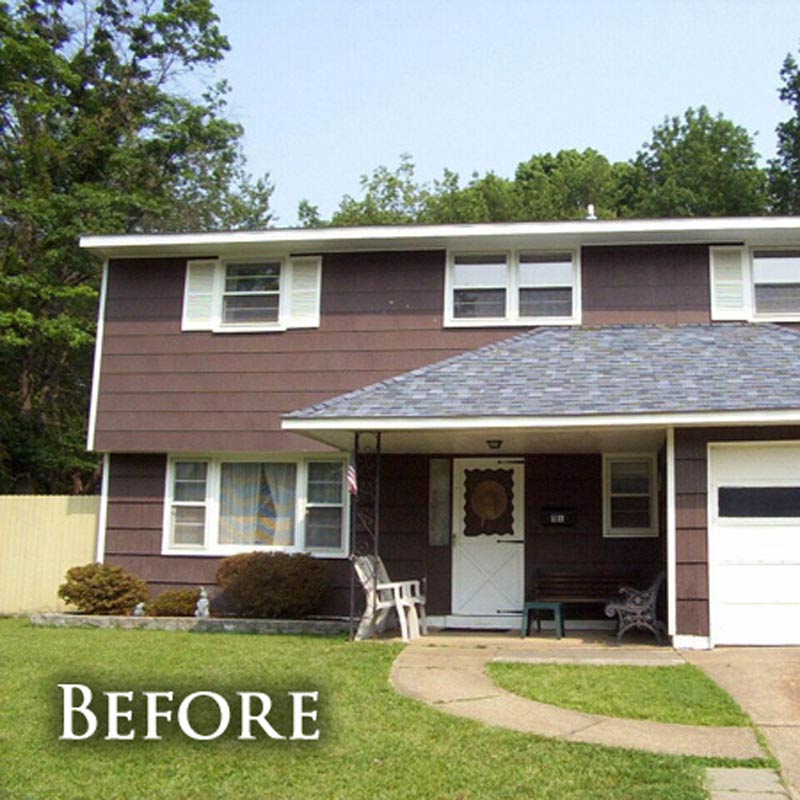 before photo of house