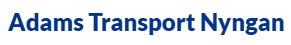 Adams Transport Nyngan - logo 