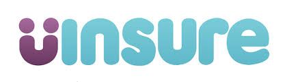 Logo for "üinsure" in blue and purple colors.